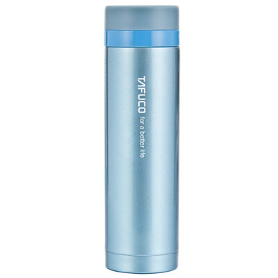 

Jingdong Supermarket] Taifu high TAFUCO stainless steel vacuum insulation cup office cup cup tea cup 280ml T-1034 lake blue
