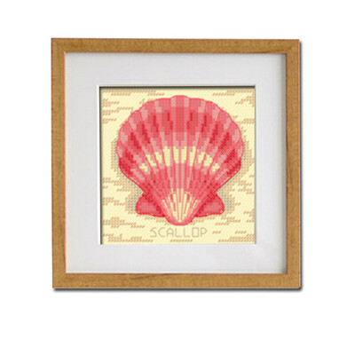 

embroider DIY DMC Cross stitch,Sets For Embroidery kits Rose leaf maple shell factory direct sale