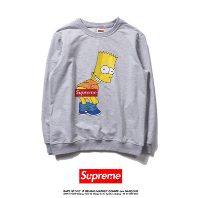 

Autumn&Winter Fashion Long Sleeve Seiko Version Supreme Simpson Sweater Pure Cotton Hoodie