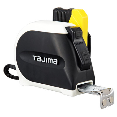 

Tajima 1001-1900 55 m steel tape measure lock type buckle 25mm wide