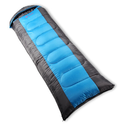 

Red camp sleeping bags outdoor autumn and winter thicker sleeping bags adult indoor lunch pockets 2.3kg gray