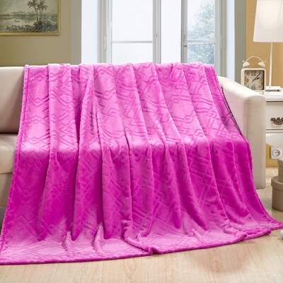 

Percy home textiles: Solid Embossing Blanket