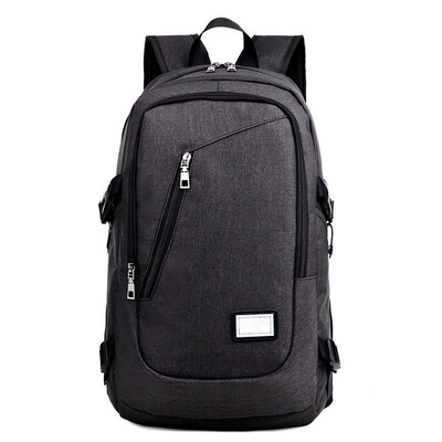 

Business Water Resistant 17 Inch Laptop Backpack with USB Charging Port Campus College Student School Bag Unisex