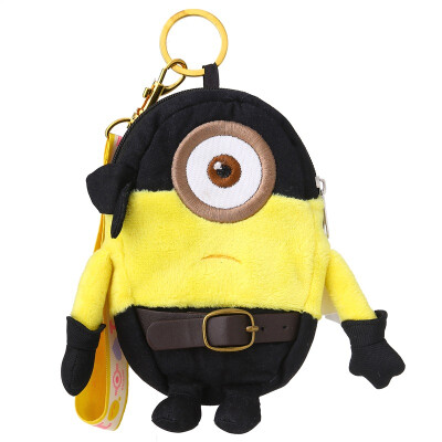 

Small yellow eyes big cute Meng small pendant pendant Despicable Me Dad birthday gift pirate STUART purse