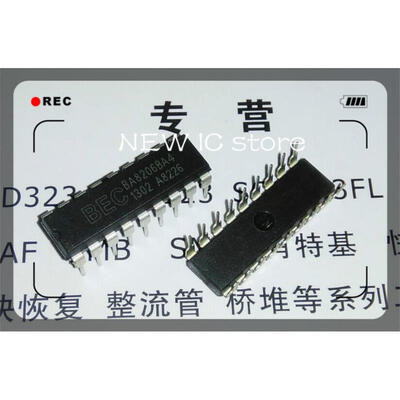 

50PCS/lot BA8206BA4 BEC8206 BA8206 DIP-18 remote control electric fan ic chip controller
