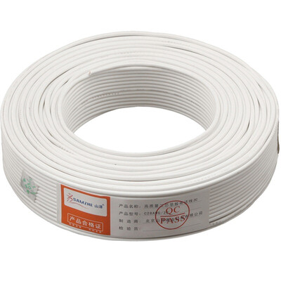 

Shanze (SAMZHE) M150A-2C 2-core multi-strand copper telephone line RJ11 telephone cable engineering home improvement voice wiring office room dedicated 150 m / roll