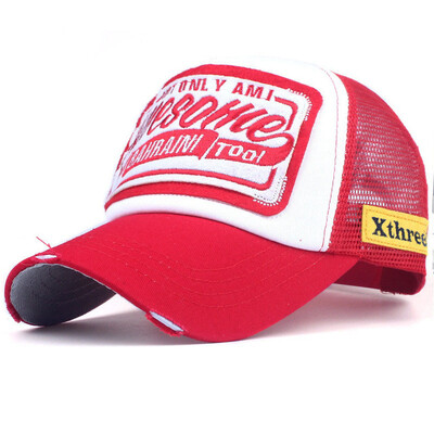 

Xthree Summer Baseball Cap Embroidery Mesh Cap Hats For Men Women Snapback Gorras Hombre hats Casual Hip Hop Caps Dad Casquette