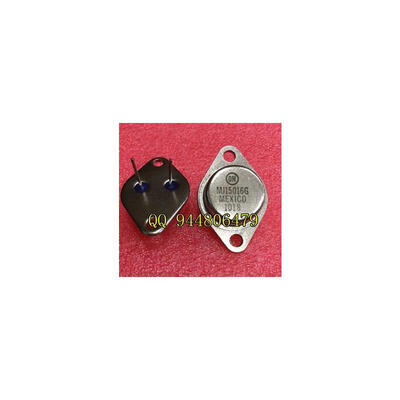 

50pcslot New original MJ15016 TO-3 PNP power transistor channel 120V15A MJ15016G