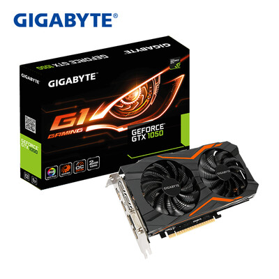 

GIGABYTE GTX 1050 G1 GAMING 1417-1531MHz / 7008MHz 2G / 128bit GDDR5 графическая карта