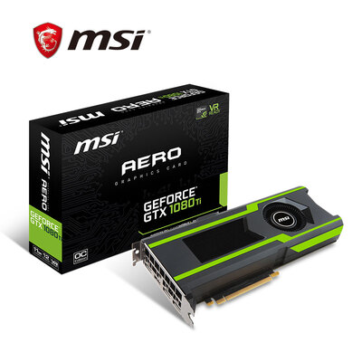 

MSI MSI GTX 1080 Ti AERO 11GB 352BIT GDDR5X PCI-E 30 chicken graphics