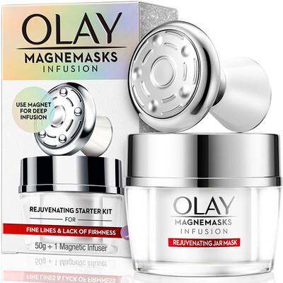 

Olay Magnemasks Moisturizing&Anti-aging Mud Mask & Facial Massage Instrument