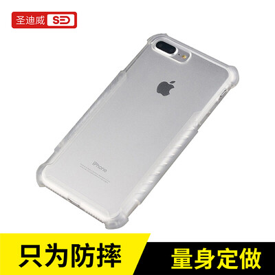 

Sendio Apple 7/8 Plus Anti-fall Mobile Shell iPhone7 / 8 Plus Анти-осень Мобильный телефон Чехол / Защитная оболочка TPU Мягкая оболочка Белый
