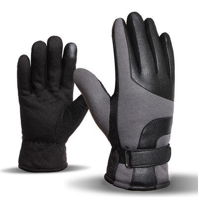 

Motorcycle Gloves Men Winter Touch Screen Thick Plus Cashmere Warm Outdoor Anti-skid Sports Wind Riding Riding Leather Gloves