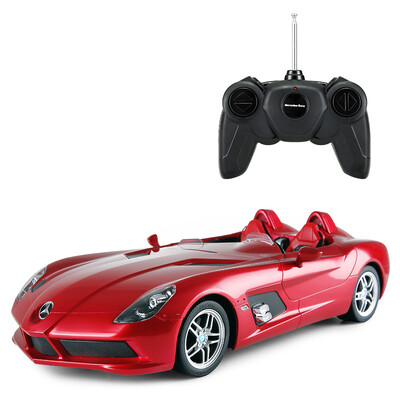 

Star (Rastar) Mercedes-Benz SLR McLaren Cars 1:12 моделирование дистанционного управления модель автомобиля красный 42400