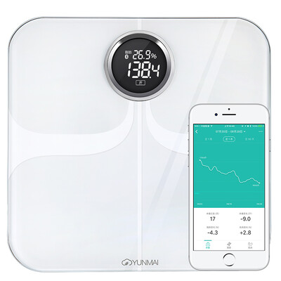 

YUNMAI Smart Bluetooth Scaleluxurious version white