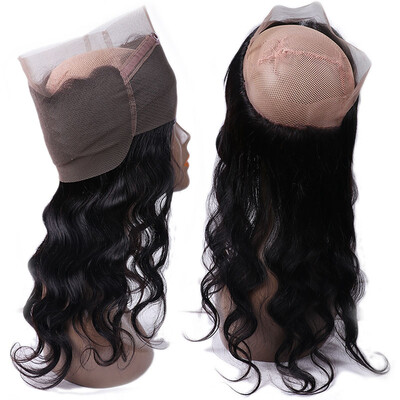 

360 Lace Frontal Body Wave Natural Hairline With Baby Hair Virgin Brazilian Body Wave 360 Frontal Closure