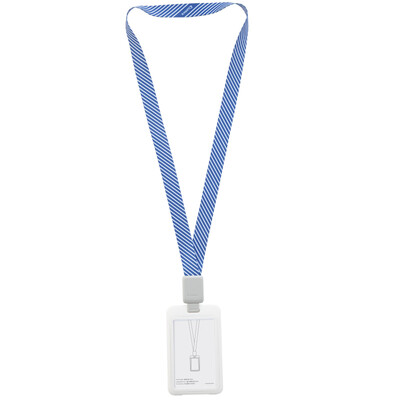 

Coix Business Tie Retractable ID Card Set A7933 Charm Blue