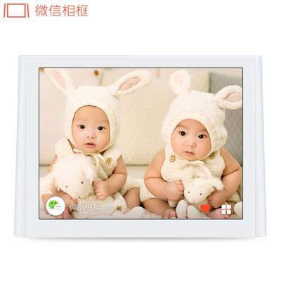 

WeChat Photo Frame WeChat Official Smart Digital Photo Frame W-M1 8 "HD IPS Touch Photo Album Wireless Photo Video WeChat Internet Smart Hardware White
