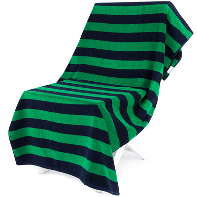

Sanli pure cotton color bar large towel 1 73 × 143cm men&women with soft&comfortable absorbent wrap body 430 g Cypress Green