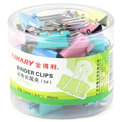

Kelly (KINARY) OS1005 color long tail clip 5 # 19mm color 40 / tube
