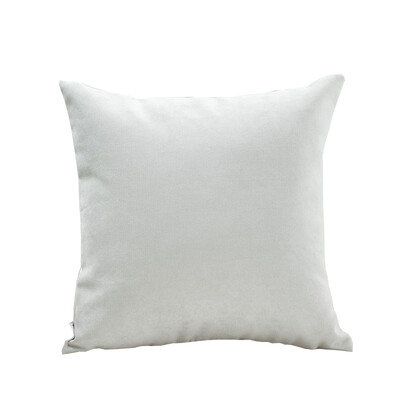 

Nobildonna 45*45cm Solid Pillow Cover Square Throw Pillow Case Decorative Sofa Cushion Cover