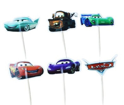 

24pcslot Frozen Esla Anna Snow Freezing Toppers Picks Cupcake Toppers Picks Kid Birthday Party Decorations Evnent Party