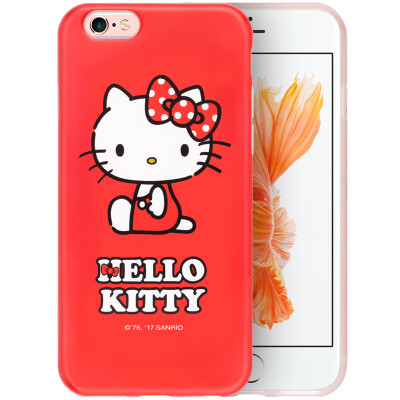 

Hello Kitty Apple, 6 / 6с телефон оболочки iPhone6 ​​/ 6с мультфильма все включено защитный рукав силикона мягкая оболочка падение сопротивления 4,7 дюйма Привет Китти сидит