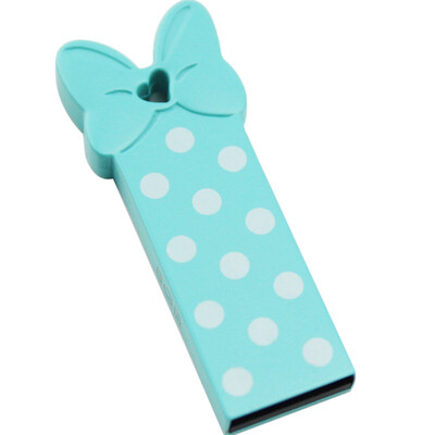 

Disney Disney cartoon series fashion Minnie 16G cute creative U disk blue butterfly