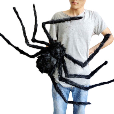 

Black Spider Halloween Decoration Haunted House Prop Indoor Outdoor Wide NEW KY