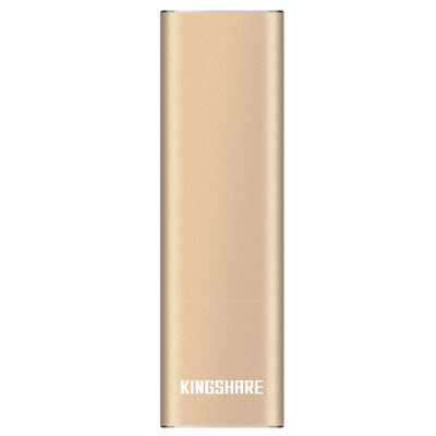 

Kingshare S6 120GB Type-C 31 Mobile Solid State Drive Champagne Gold