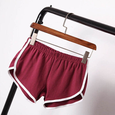 

2017 New Fashion Summer Shorts Women Sports Shorts Gym Workout Waistband Skinny Short Pants