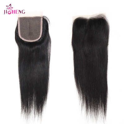 

Brazilian Straight Hair Closure Free Part 4x4inch Virgin Hair Lace Closures