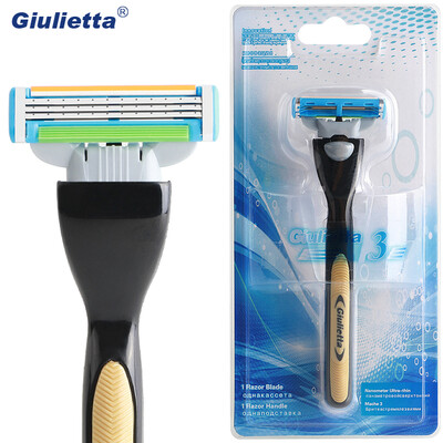 

Giulietta Razor Holder Tool Post a High Quality Face Care Shaving Razor For Men 3 Layer GF1202