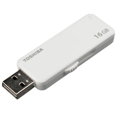 

Toshiba (TOSHIBA) со вспышкой серии U203 USB2.0 16G U диск белый