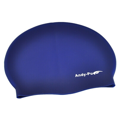 

Pu&39andi puandy swimming cap men&women general waterproof ear protection silicone swimming cap 6901 purple blue