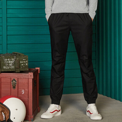 

Semir casual pants male 2017 fall men men's black trousers trousers trousers trousers leather pants tide tide 19057271304 army green 32