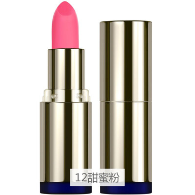 

LANSUR lipstick Lipstick charm lipstick 38g 12 sweet powder moisturizing lasting lock color is not easy to fade lipstick Aunt nude makeup