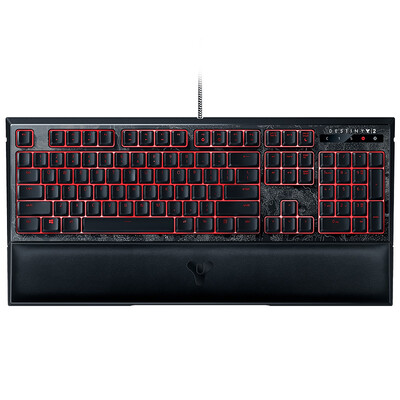 

Razer fate 2 custom rain forest wolf spider color version of the RGB game film keyboard Jedi to survive chicken keyboard