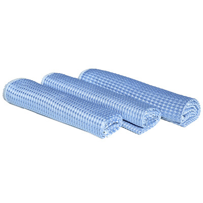 

Green source cleaning car towel car wash towel cleaning cloth absorbent towel car rag waffle fiber cleaning towel three loaded 40cm40cm