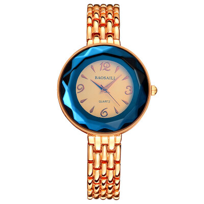 

BAOSAILI Brand High Quality Gold Plated Ladies Elegant Quartz Watches Women Wrist Watches Casual Dress Clock