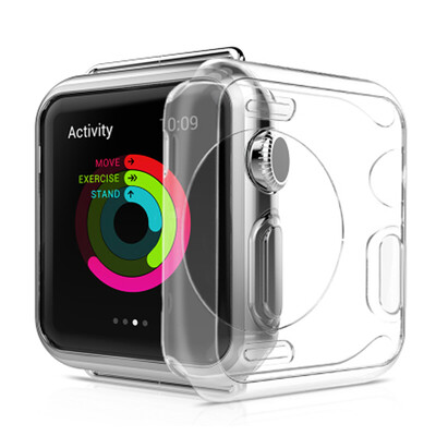 

Sendio Apple Watch transparent protective shell Apple smart watch case for Apple Watch1 generation iWatch38 38mm1 generation silicone shell
