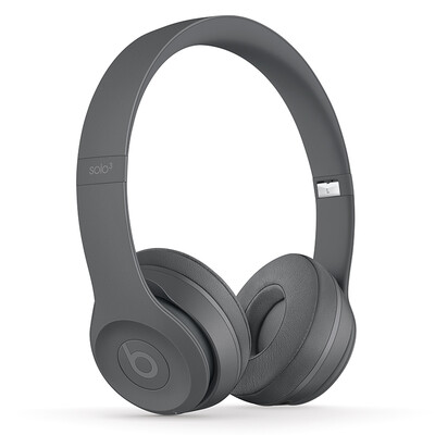 

Beats Solo3 Wireless Neighborhood Genuine Head-mounted Bluetooth Headset Mobile Headset Gaming Headset - Asphalt Gray MPXH2PA / A