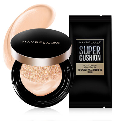 

Maybelline (MAYBELLINE) трансцендентальная безупречный легкий крем матовый черный золотой яркий цвет серии (14g + заправка загружается гигантский долговечны макияж консилер)
