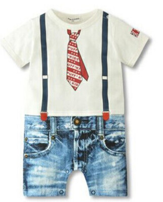 

NEW Baby Boys Kids Overalls Costume Suit Grow Outfit Romper Pants Clothes 3-24M