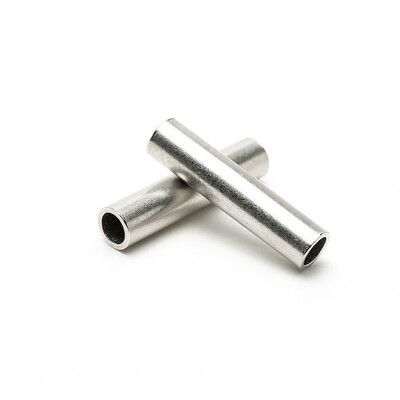 

100 pieceslot Suyep Non-insulated Butt Wire Cable Connector Terminal 05-15mm² 22-16 AWG BN125