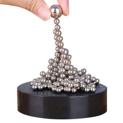 

Magnetic Sculpture Desk Toy for Intelligence Development Stress Relief Magnetic Stainless Steel Ball Office Healing Toy 650292