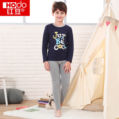 

Red beans children&39s warm underwear suit men&women in the big children&39s autumn&winter low-necked cartoon printing red bean velvet teenager plus cashmere coat HDR22012 rose red 120