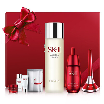 

SK-II PITERA &quotImmortal Water&quot &quotLittle Red Bottle&quot &quotLittle Top&quot Skincare Set Skin Care Serum 230ml Small Red Bottle 50ml Small Top