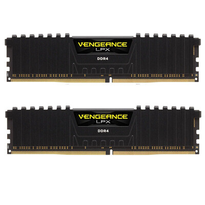 

Американский Corsair (USCORSAIR) Мстители LPX DDR4 2400 CL14 16GB (8Gx2 статьи) настольная память