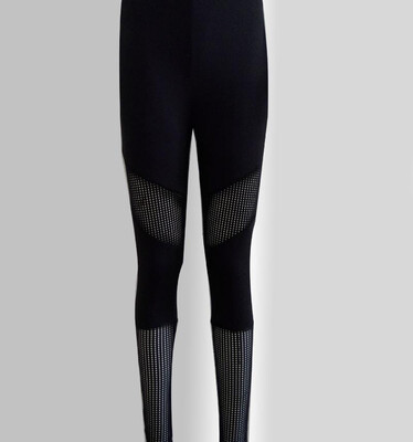 

2017 fashion new lady new black tight fitness yoga pants legs